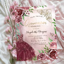 Recherche de chic quinceanera invitations Fleurs