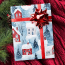 Suche nach schnee geschenkpapier Rot