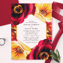 Recherche de rouge jaune invitations Pour elle