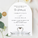 Recherche de cygne invitations Élégant