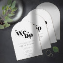 Recherche de décoratif mariage invitations Noir et blanc