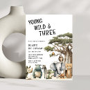Recherche de trois invitations Jungle