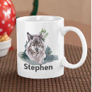 Recherche de loup tasses Forêt