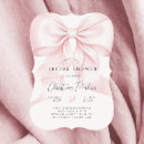 Suche nach pink bow wedding einladungen Elegant