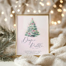 Suche nach rosa weihnachtsbaum poster Babyparty