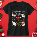 Suche nach lustige katzen weihnachts tshirts Niedlich