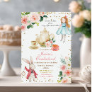 Recherche de rabbit anniversaire invitations Fête du thé