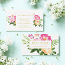 Suche nach rosa blumen visitenkarten Haarstylistin