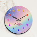 Suche nach lila uhr wanduhren Funkeln