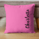 Recherche de couleurs chaudes coussins Typographie