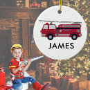 Recherche de red truck christmas decor Pour enfants