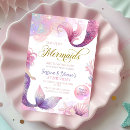 Recherche de pink purple anniversaire invitations Girl