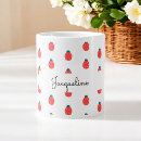 Recherche de motif coccinelle tasses Girly