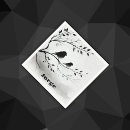 Recherche de oiseaux serviettes Monogramme