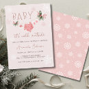 Recherche de winter wonderland baby shower invitations Vacances
