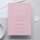 Recherche de rose blanc mariage invitations Classique