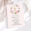 Suche nach taufe für mädchen einladungen Goldkreuz