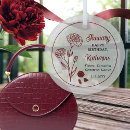 Recherche de rouge foncé ornements Pour elle