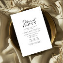 Recherche de typographie professionnelle invitations Noir et blanc