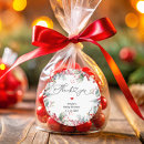 Recherche de feuille rouge autocollants Merci