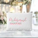 Recherche de police cursive sacs Bridesmaid