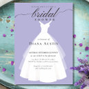 Recherche de lilac bridal shower invitations Calligraphie