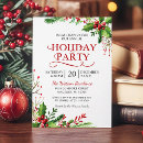 Recherche de holly berries noël invitations Floral