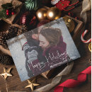 Recherche de neige couverte vœux cartes Vacances