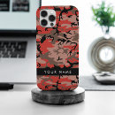 Recherche de camouflage rouge iphone coques Motif