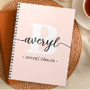Suche nach girly mädchen kleine notizbücher Monogramm