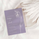 Suche nach lavender hochzeit einladungen Gezeichnet