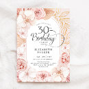 Recherche de tropical 30ans anniversaire invitations Floral