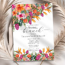 Recherche de elegant brunch bridal shower invitations Élégant floral moderne