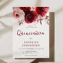 Suche nach rote quinceanera einladungen Rose