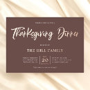 Recherche de elegant thanksgiving invitations Dîner d'action de grâces