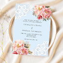 Recherche de bouquet rose invitations Élégant
