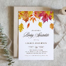 Recherche de feuille de chute invitations Automne