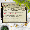 Suche nach telegramm einladungen Retro