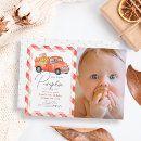 Recherche de camion rouge invitations Pour enfants