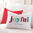 Recherche de joyeux noël coussins Coloré