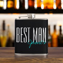 Recherche de best man flasques Groomsmen