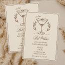 Recherche de ancienne invitations Minimaliste