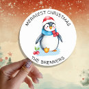 Recherche de pingouin de autocollants Festif