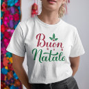 Recherche de joyeux noël en italien tshirts Xmas