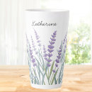 Recherche de fleurs violettes tasses Bride