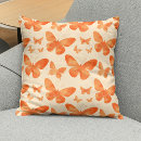 Recherche de papillon orange coussins Motif