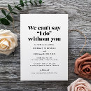 Recherche de dire invitations Noir et blanc