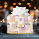 Recherche de pastel moderne papier cadeau Pour eux