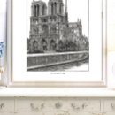 Suche nach notre dame paris poster Schwarz weiß