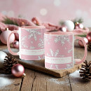 Suche nach rosa weihnachten tassen Schneeflocken